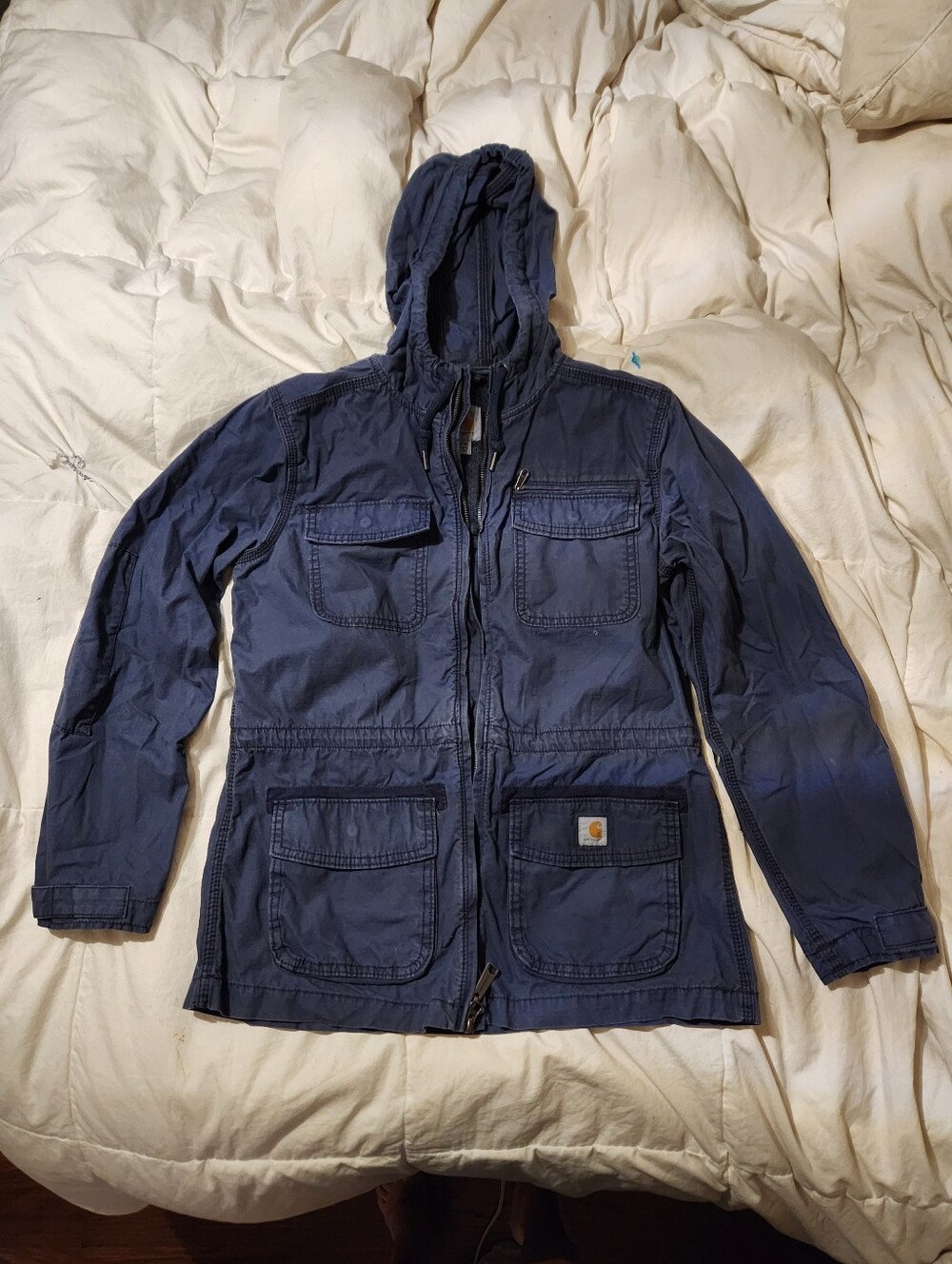 Women's Carhartt Small Navy Blue Casual Jacket